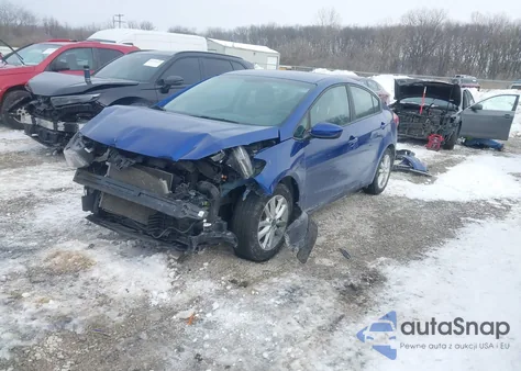 2017 Kia Forte Lx z USA, uszkodzony, nr VIN 3KPFL4A73HE013820